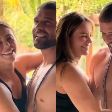 Paolla Oliveira celebra início do Verão em vídeo fofo com Diogo Nogueira; assista