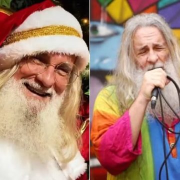 Profissão Noel: conheça psicólogo e vocalista de banda de rock que se transforma no bom velhinho na Bahia