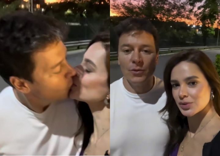 Rodrigo Faro e Vera Viel celebram nova sessão de radioterapia com passeio em casal