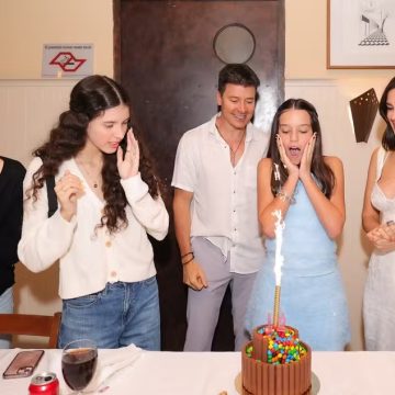 Vera Viel e Rodrigo Faro celebram aniversário da caçula com almoço em São Paulo; veja fotos