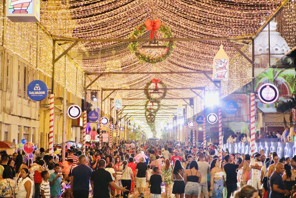 Centro Histórico de Salvador recebe parada natalina neste fim de semana