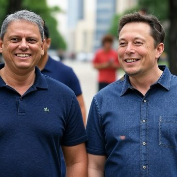 Tarcísio usa IA com Elon Musk para divulgar mudança de sede do governo paulista