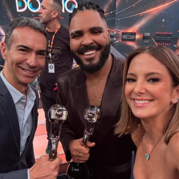 Ticiane Pinheiro abre álbum de fotos e mostra bastidores de premiação na Globo: ‘Festa linda’