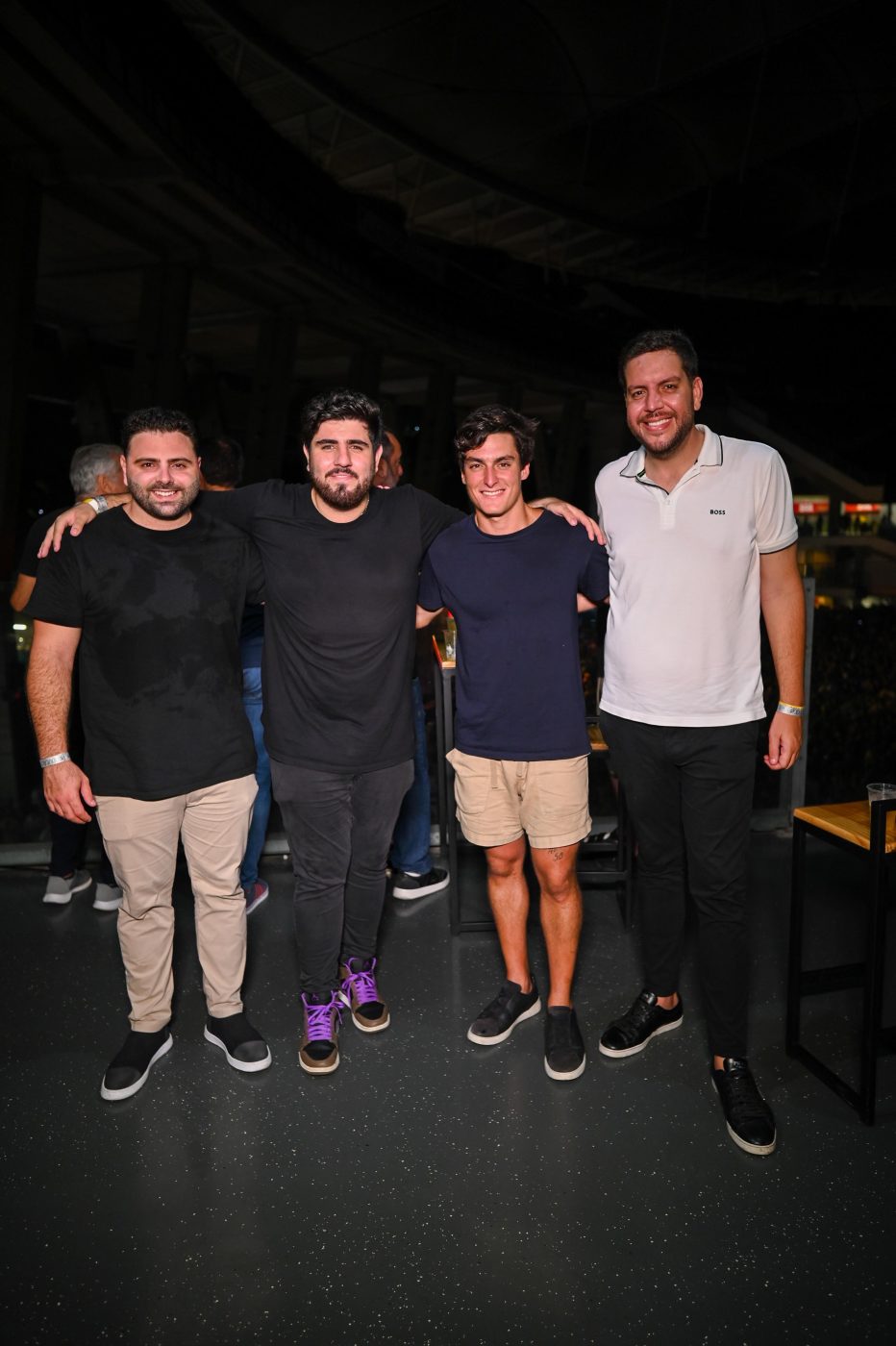 Eduardo Punzi, Marcelo Freire, João Gordilho e Marcelo Galvão