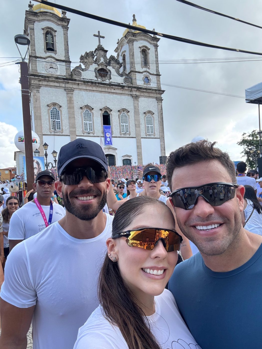 Rafa Marques, Mariana Andrade e Eduardo Teixeira 