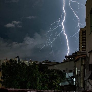 Bahia registra mais de 56 mil raios neste final de semana