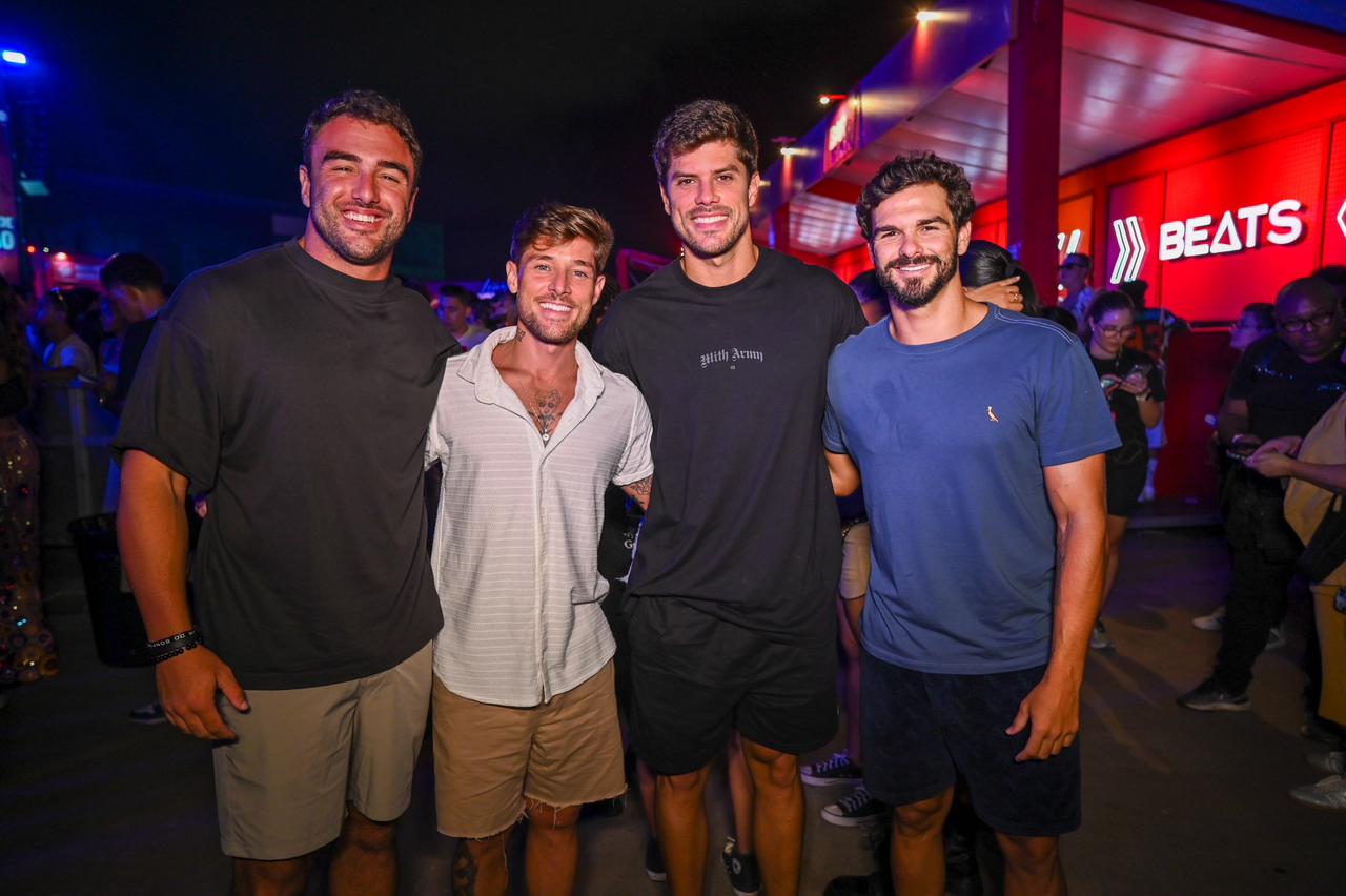 Alexandre Cavalcanti, Yan Moraes, Daniel Vianna, Matheus Seixas