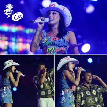 Ana Castela e Xamã misturam sertanejo e rap no primeiro dia do Festival de Verão 2025