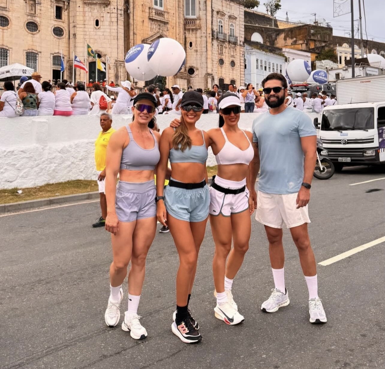 Neiva Lima, Bianca Mota, Daiane Paula e Danilo Oliveira