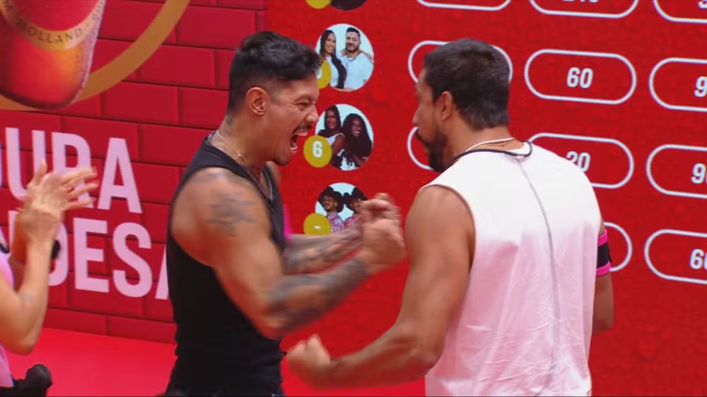 Maike e Gabriel vencem primeira Prova do Anjo do BBB25