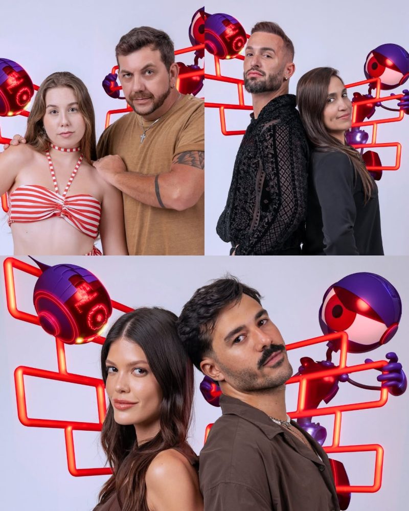 Vitória e Mateus, Edy e Raissa e os irmãos Hypólito enfrentam 2º Paredão do BBB 25; veja como foi votação