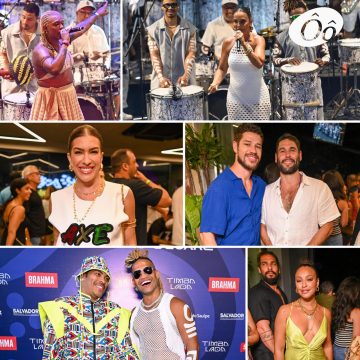 Com participações de Ivete e Liniker, Timbalada reúne José Loreto, Lore Improta, Sheron Menezzes e mais em primeiro ensaio de 2025; veja fotos