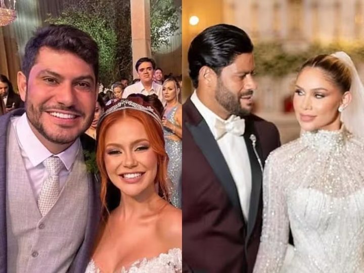 Mirela Janis reage após ser ‘copiada’ por Hulk e Camila Ângelo em casamento: ‘Inveja’