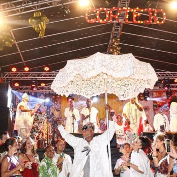 Cortejo Afro recebe a banda Filhos de Jorge em novo ensaio no Pelourinho