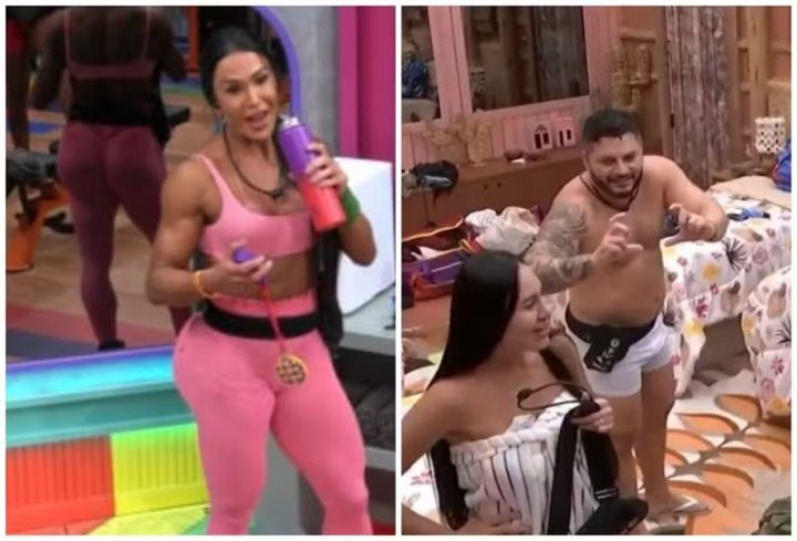 Gracyanne Barbosa se incomoda após pedido ‘invasivo’ de Marcelo e Arleane no BBB 25: ‘Me senti um pedaço de carne’