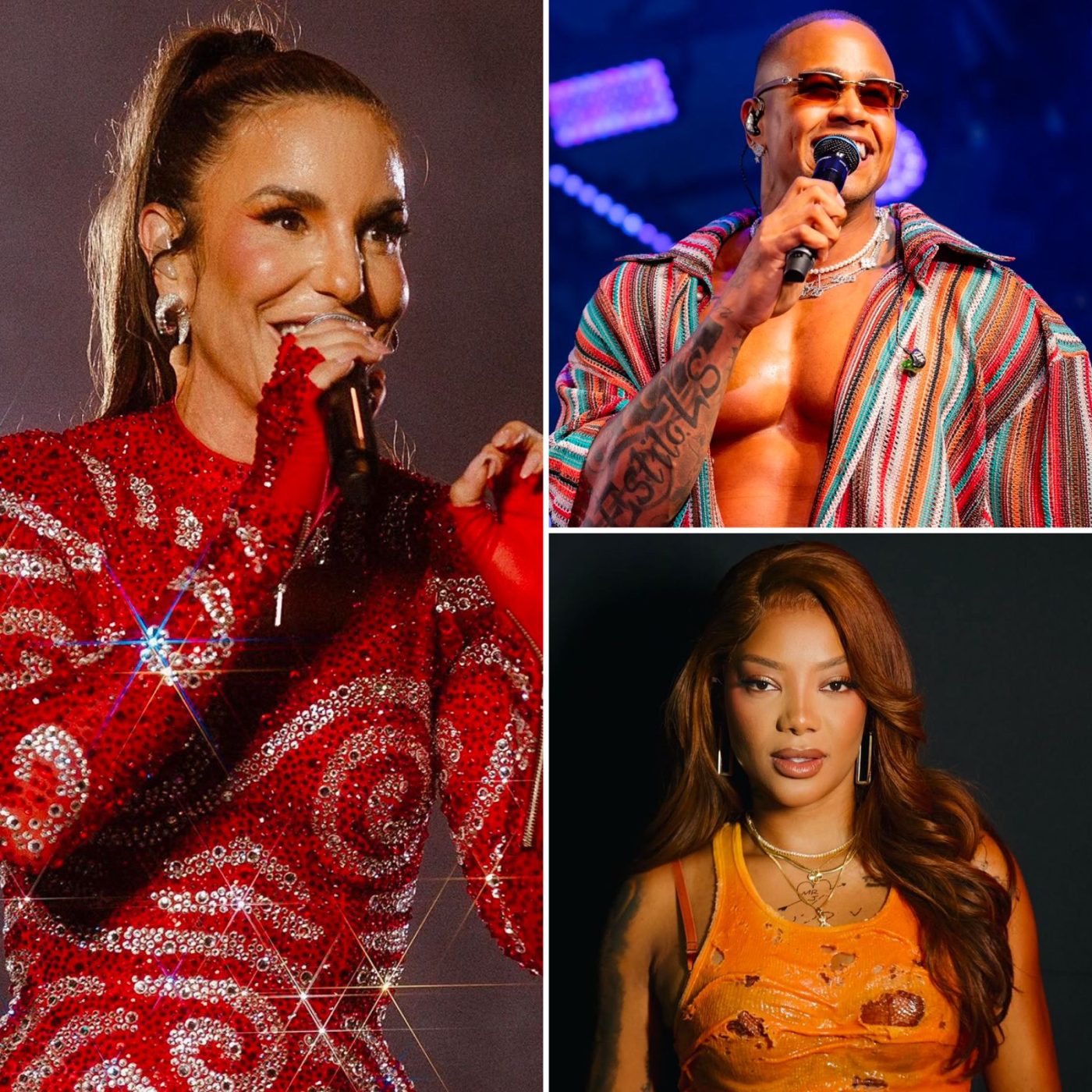 Festival de Verão tem Ivete, Léo Santana, Ludmilla e mais neste domingo; confira ordem de shows