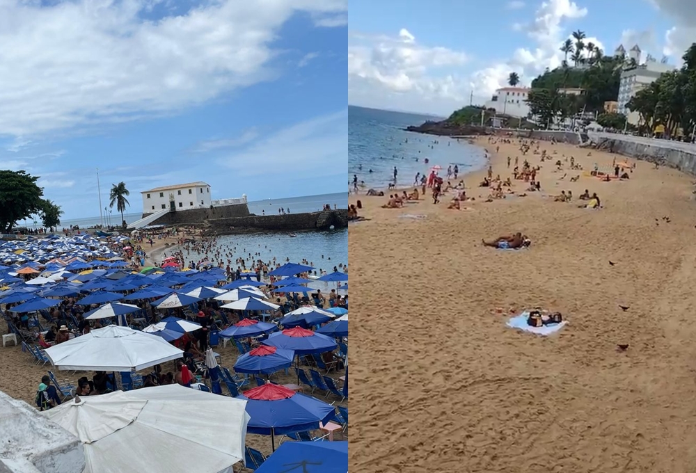 Porto da Barra amanhece sem barracas em protesto contra regras da Semop