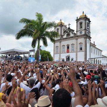 A pé, com fé e com chuva? Confira previsão de tempo para a semana da Lavagem do Bonfim