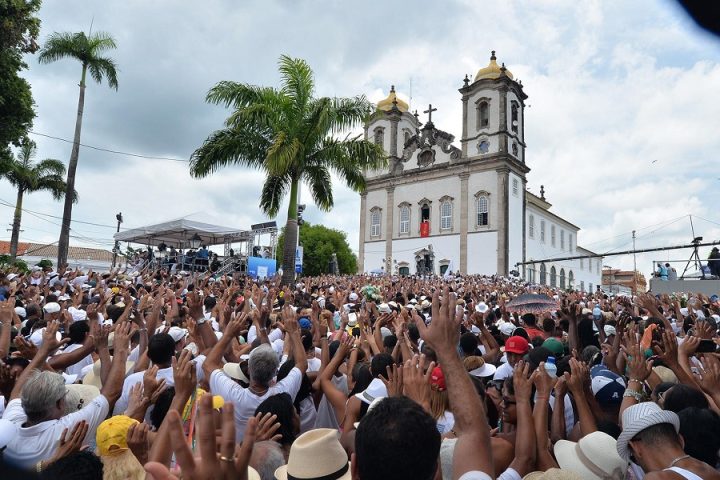 A pé, com fé e com chuva? Confira previsão de tempo para a semana da Lavagem do Bonfim