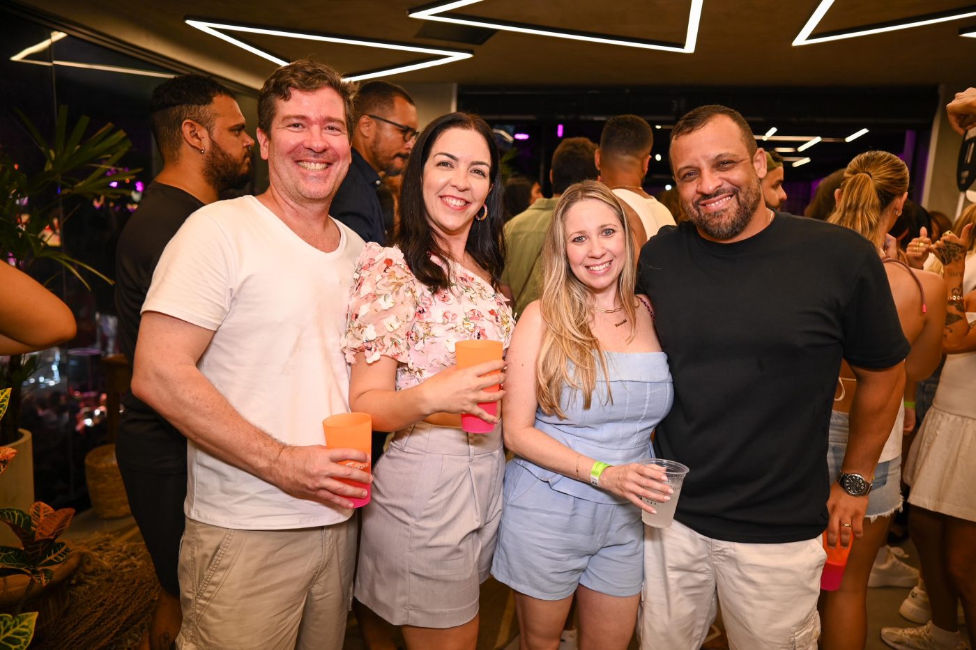 Cristiano, Suzana Batalha, Mariana Abreu e Elcinho Ricardo