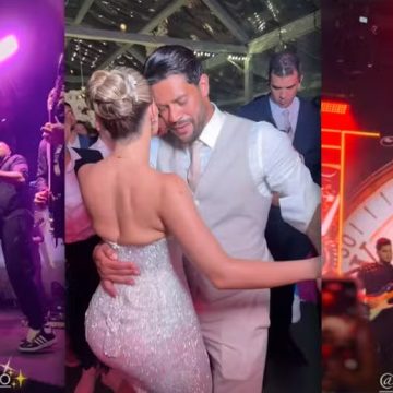 Segunda festa de casamento de Hulk e Camila Ângelo teve show de Sorriso Maroto, Wesley Safadão, Xanddy Harmonia e mais