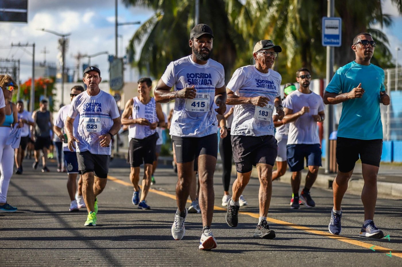 Mais de 1,5 mil atletas se preparam para a Corrida Sagrada nesta quinta (16) em Salvador