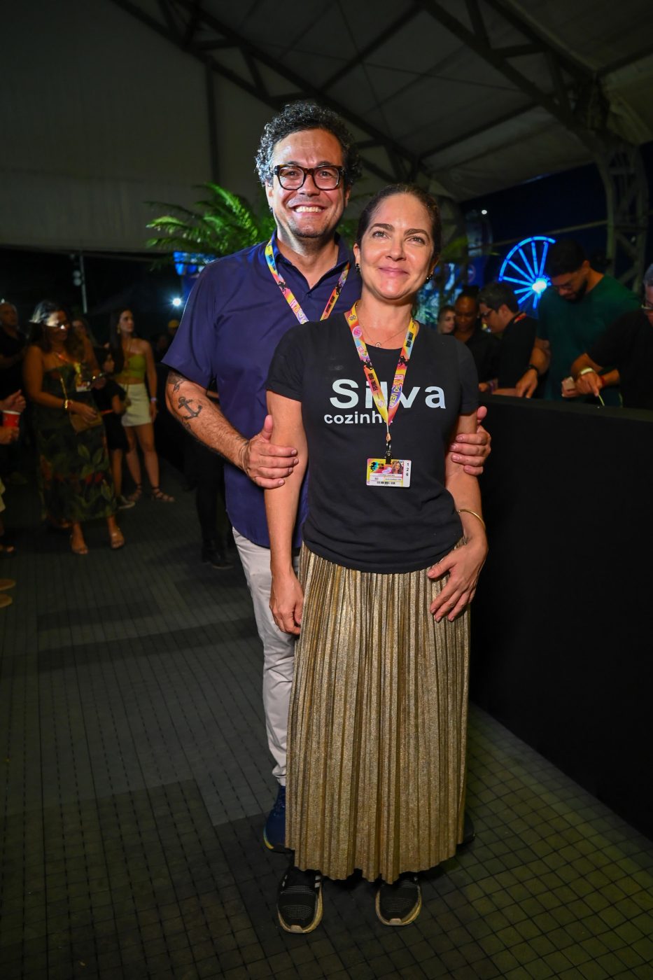 Ricardo Silva e Luciana Mastique