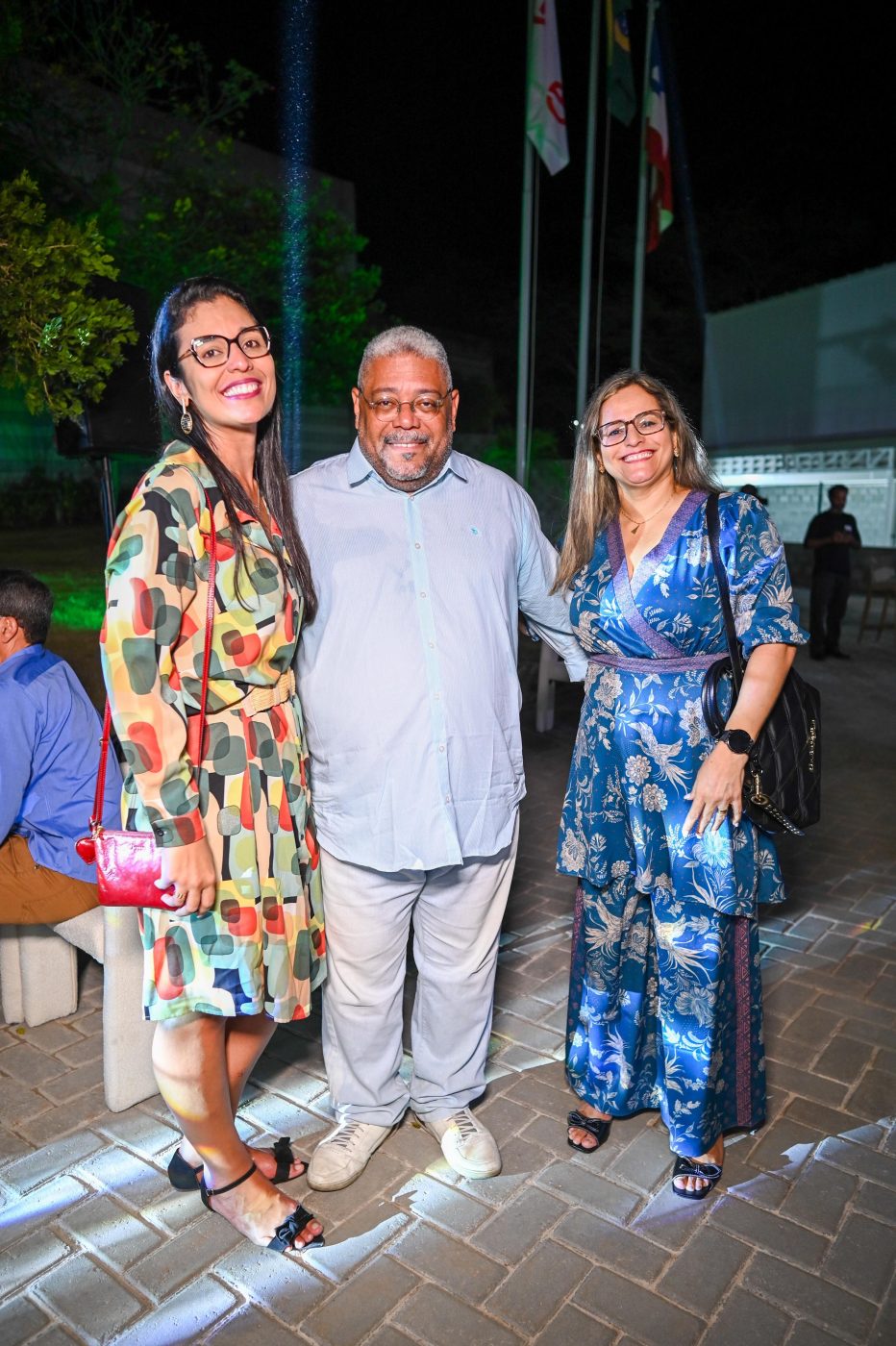 Laila Sampaio, Marcos Alessandro e Tatiana Castilho