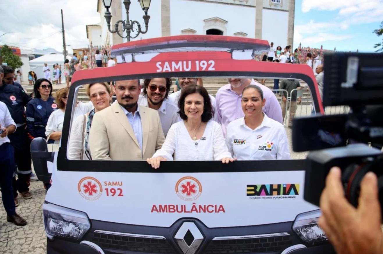 Bahia recebe 80 ambulâncias do Samu para cobertura em 73 cidades