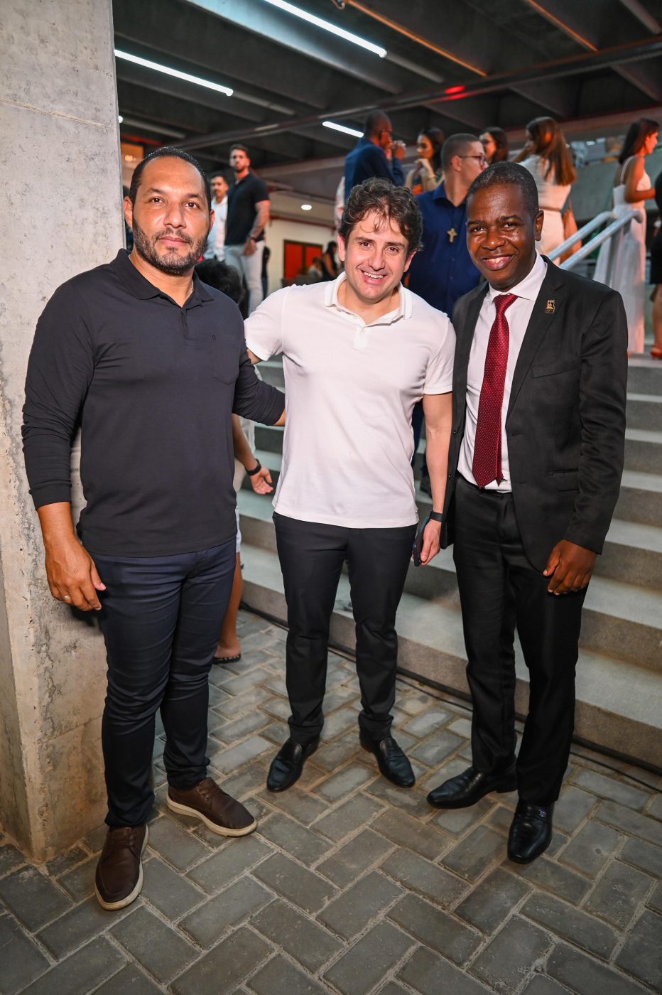 Eric Freitas, André Aguiar e Renilson Santos