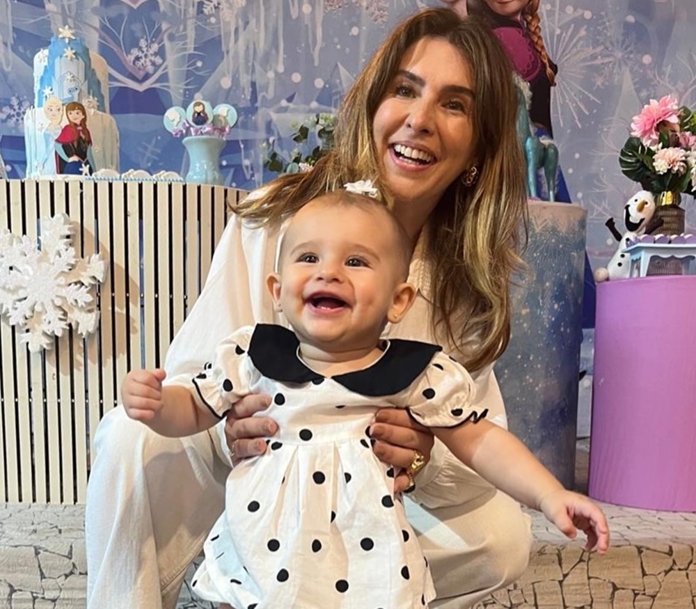 Fernanda Paes Leme celebra 9 meses da filha com homenagem: ‘Amor que ultrapassa’