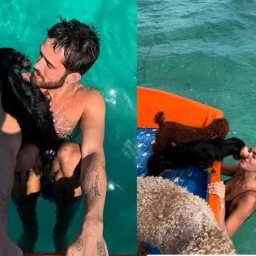 João Guilherme compartilha fotos com Bruna Marquezine em Milagres: ‘Magia’