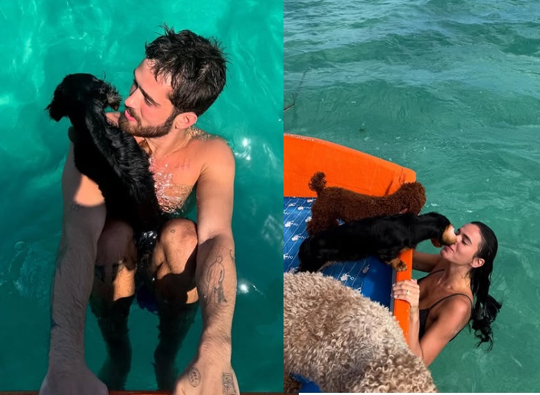 João Guilherme compartilha fotos com Bruna Marquezine em Milagres: ‘Magia’