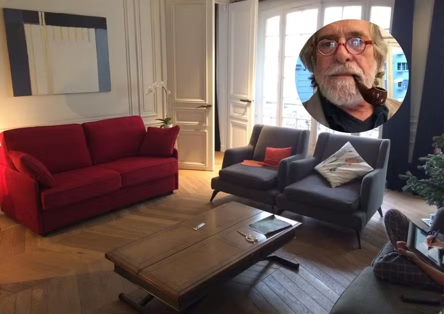 José de Abreu usa redes sociais para anunciar venda de apartamento em Paris