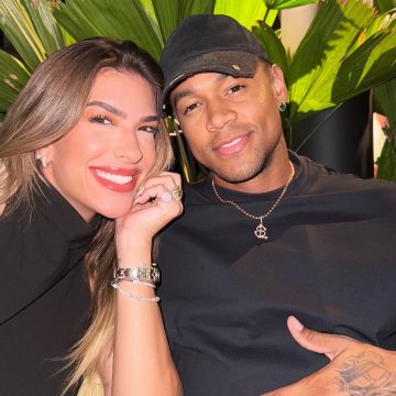 Lore Improta celebra aniversário de relacionamento com Léo Santana: ‘Tão bom’