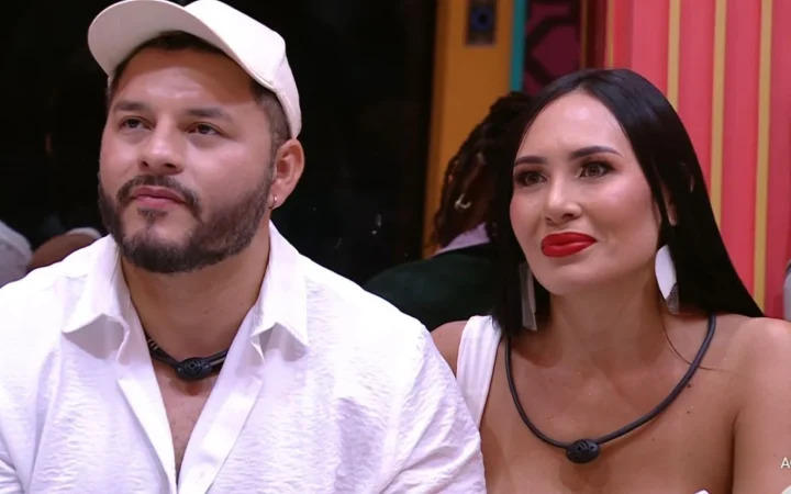 Com 55,95% dos votos, casal manauara Arleane e Marcelo são a primeira dupla eliminada do BBB 25