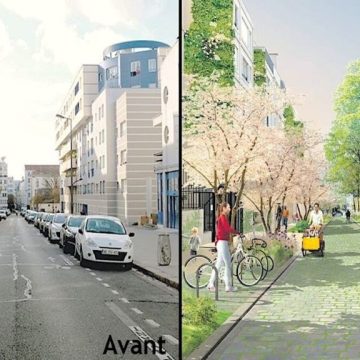 Paris planeja trocar 60 mil vagas de carro por árvores até 2030