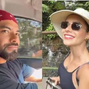 Apontados como namorados, Sandy e Pedro Andrade viajam para Costa Rica