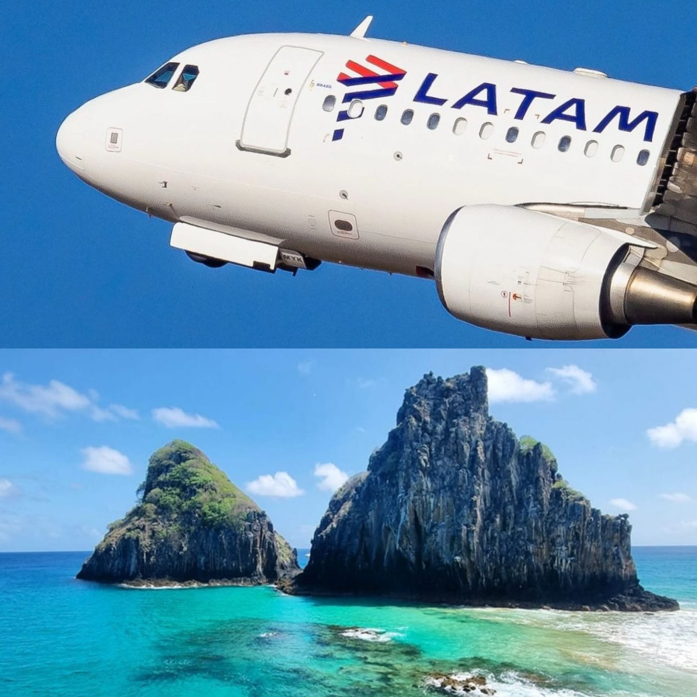 Latam retomará vendas de passagens para Fernando de Noronha