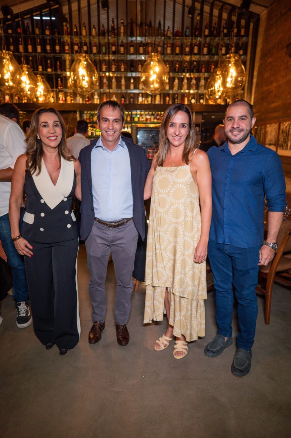 Lila Moraes, Ricardo, Anita Cortes e Gustavo Lessa