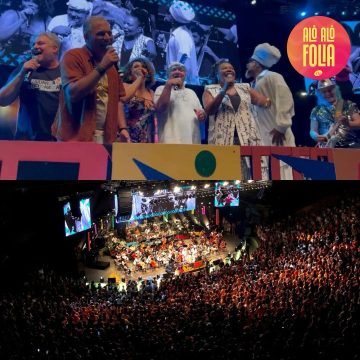 Osba lota Concha com concerto dos 40 anos do axé e participação surpresa de Carlinhos Brown