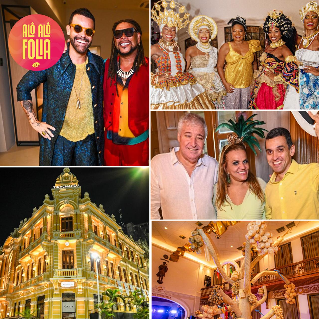 Giro de fotos: Palacete Tira Chapéu promove baile de carnaval em Salvador