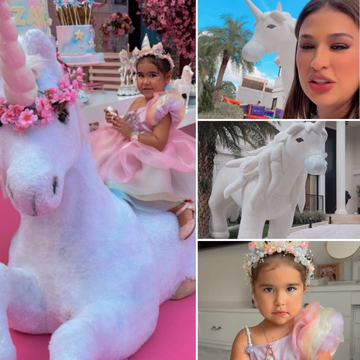 Festa de aniversário da filha de Simone Mendes impressiona pelo luxo e detalhes