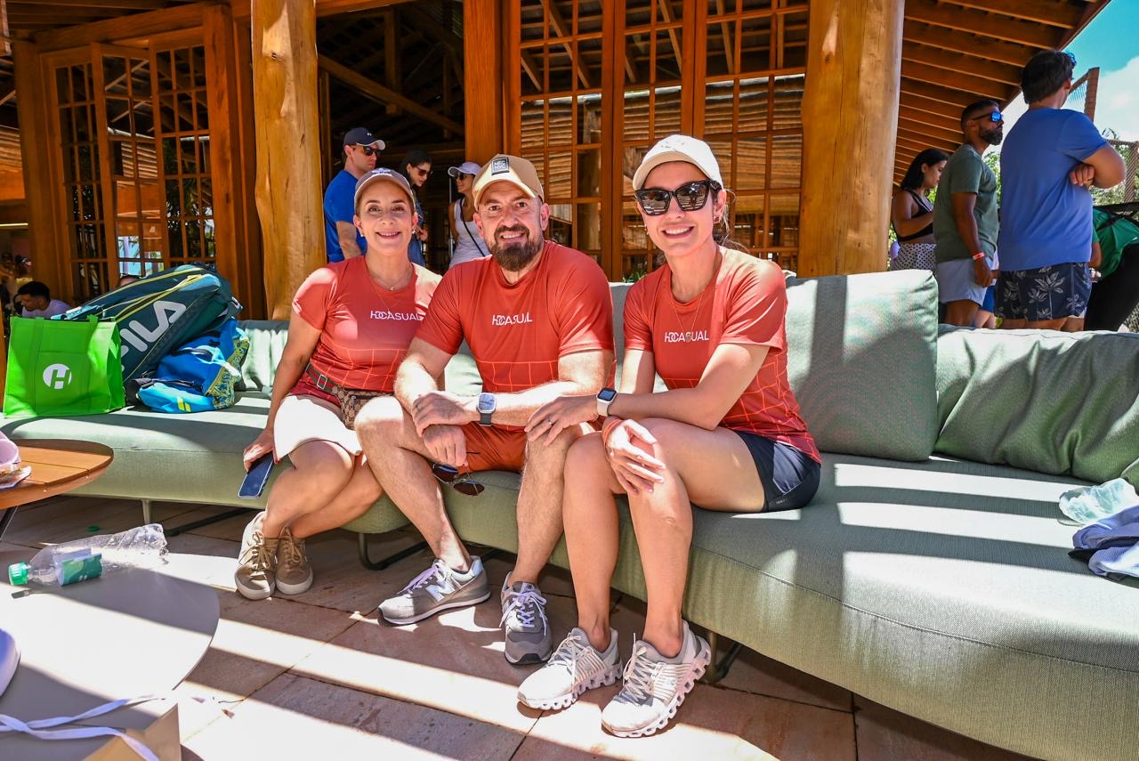 Simone Lins, Mauricio Lins e Manuela Andrade