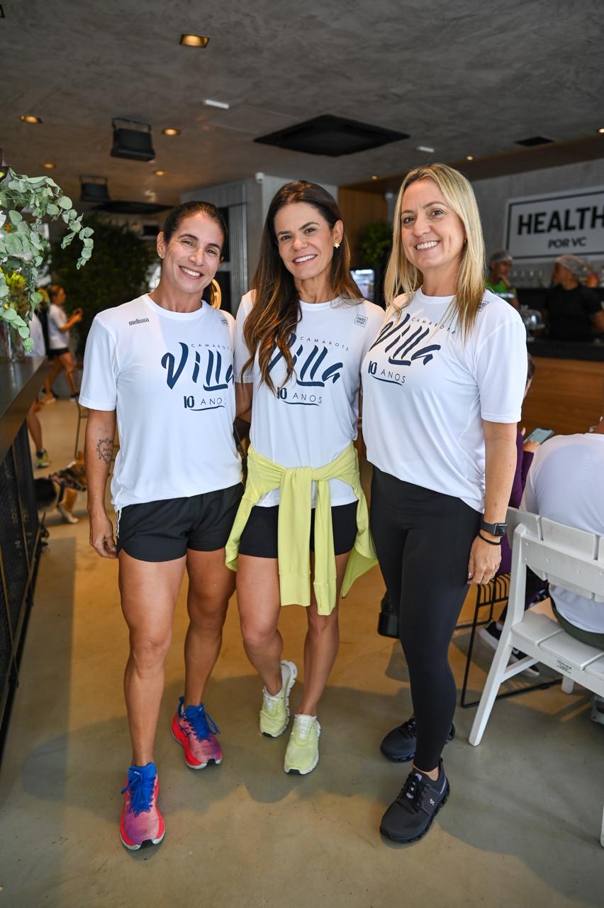 Rosana Picon, Paula Góes e Nina Gonzaga