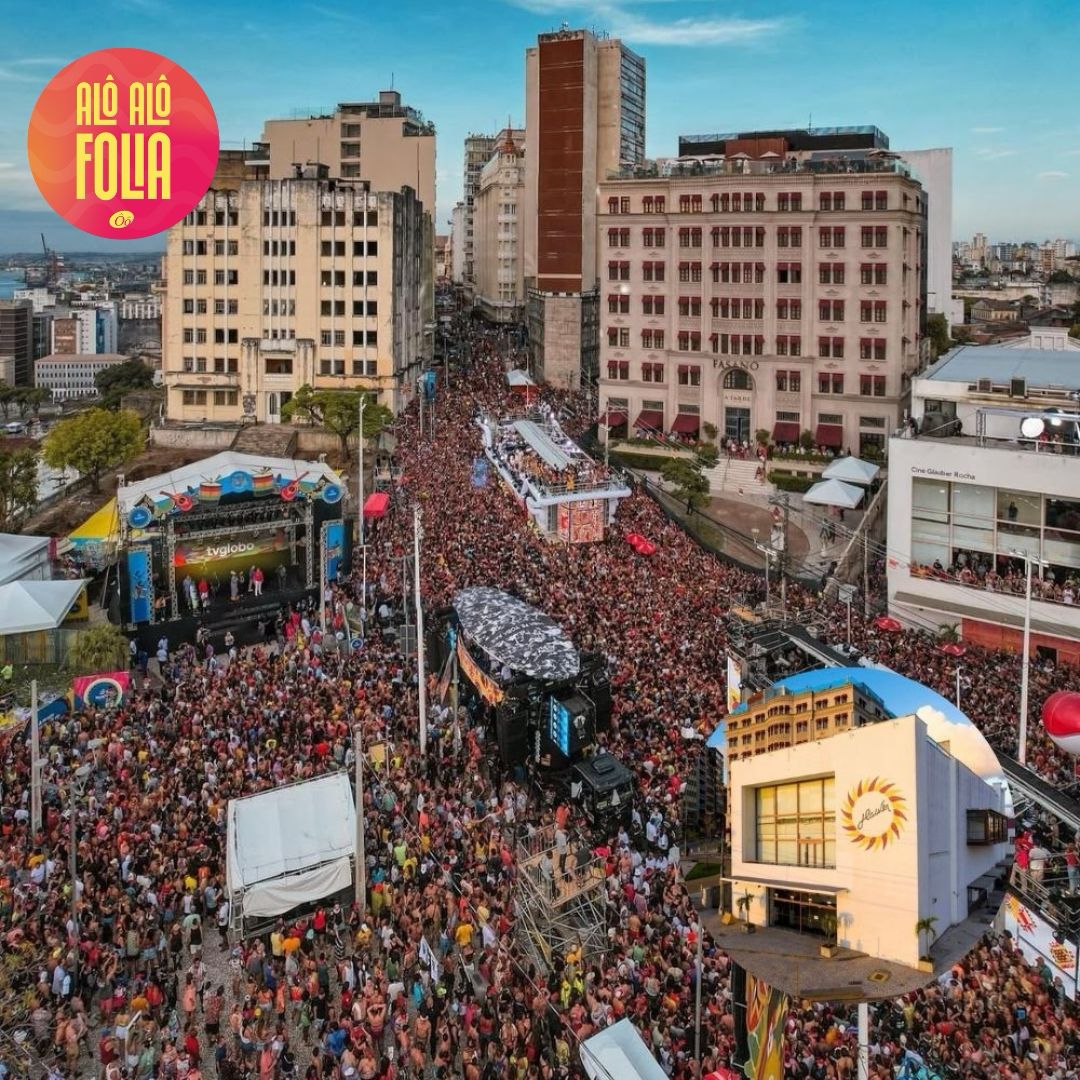 Terraço do cinema Glauber Rocha, na Praça Castro Alves, vai virar camarote durante o Carnaval