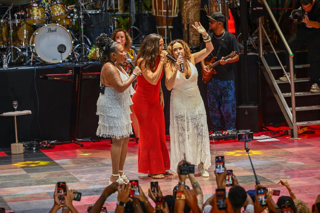 Margareth Menezes, Ivete Sangalo e Daniela Mercury