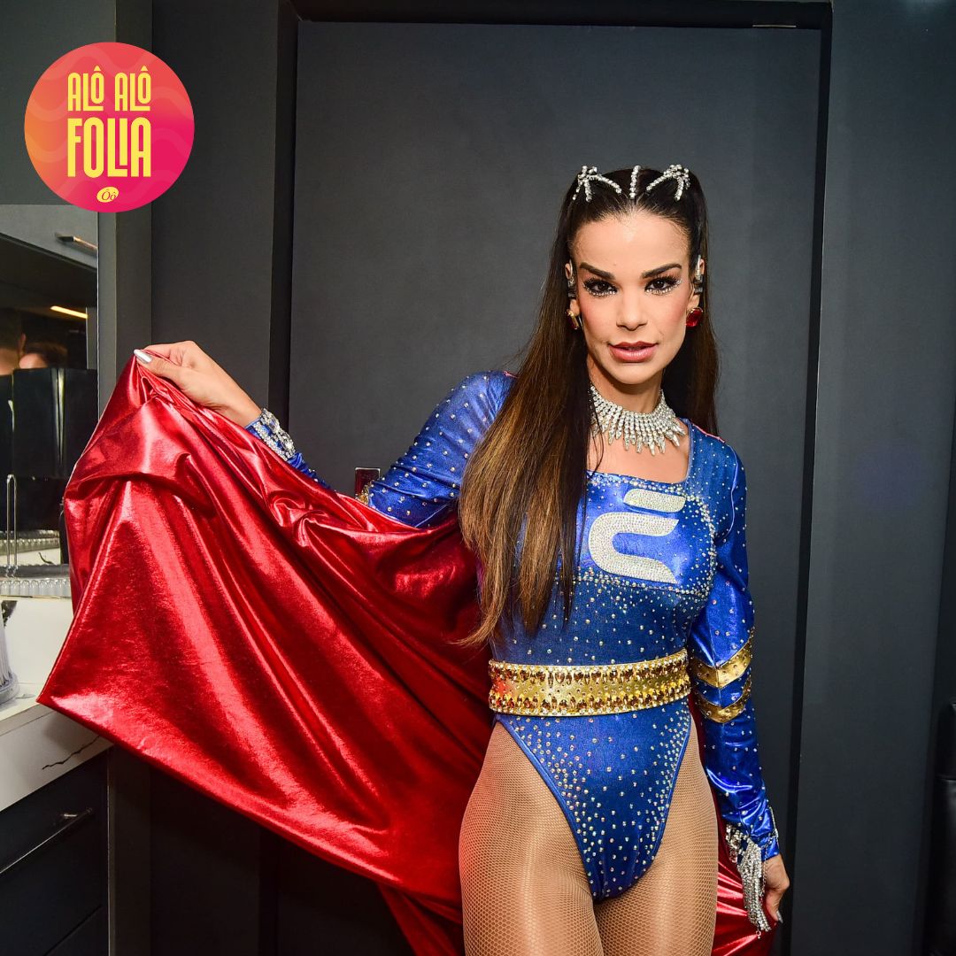 Vestida de super-heroína, Mari Antunes comanda bloco no Carnaval de Salvador