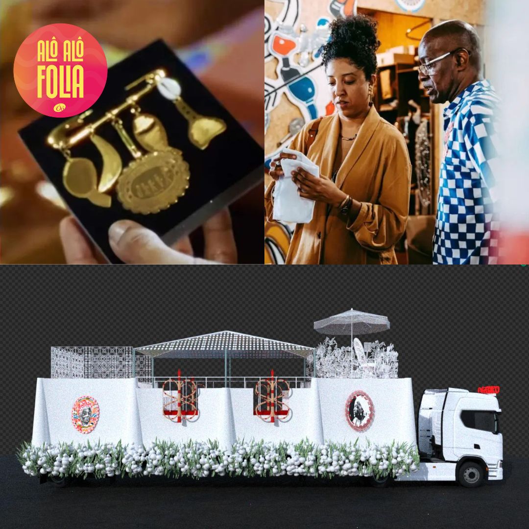 ‘Joias de Crioulas’: detalhes exclusivos do desfile do bloco Cortejo Afro em homenagem ao centenário de Mãe Santinha de Oyá