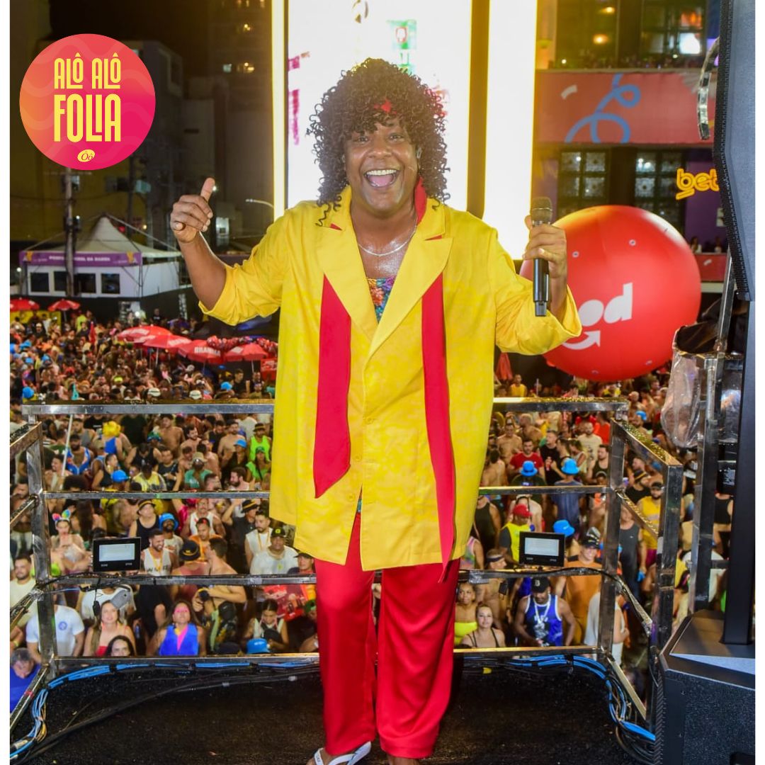 Márcio Victor faz homenagem a Luiz Caldas no Carnaval de Salvador: ‘Revolucionou a música baiana’